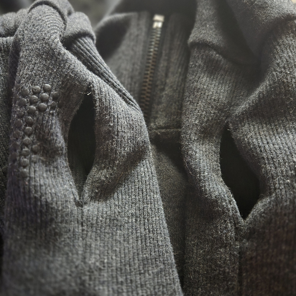 The Drinking Jacket Mens L W20 L26 With Tumb Holes And Bottle Opener Zipper - Picture 5 of 6
